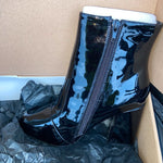 Black Ankle Heel Boots