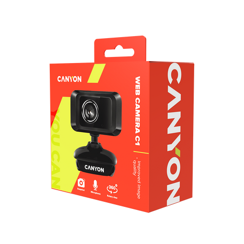 Canyon CNE-CWC1 USB Webcam - Improved Image Quality